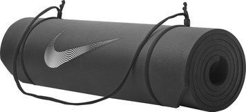 Килимок для фітнесу та йоги Nike TRAINING MAT 2.0 BLACK/WHITE NS чорний, білий Уні 180x60x0,8см N.000.0006.010.NS фото