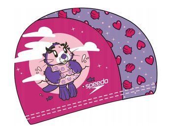 Шапка для плавання Speedo PRINTED POLYESTER CAP IU рожевий, фіолетовий Діт OSFM 8-1224114676 фото