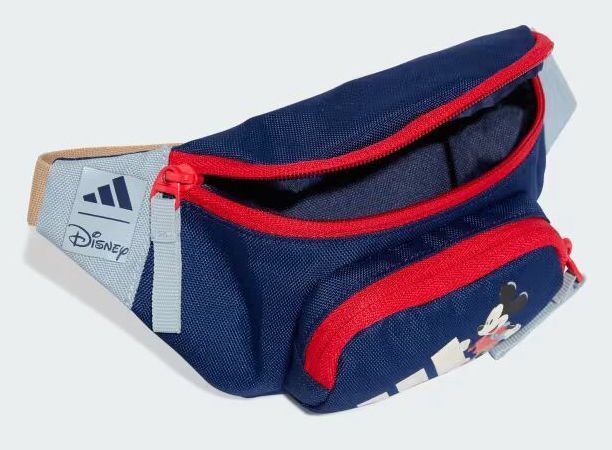 Сумка на пояс Adidas LK DY MM BUMBAG 2L синій, сірий, червоний Діт 6х28х13 см JG5800 фото