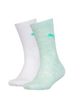 Шкарпетки Puma KIDS CLASSIC SOCK 2P м'ятний, білий Діт 39-42 252392-011 фото