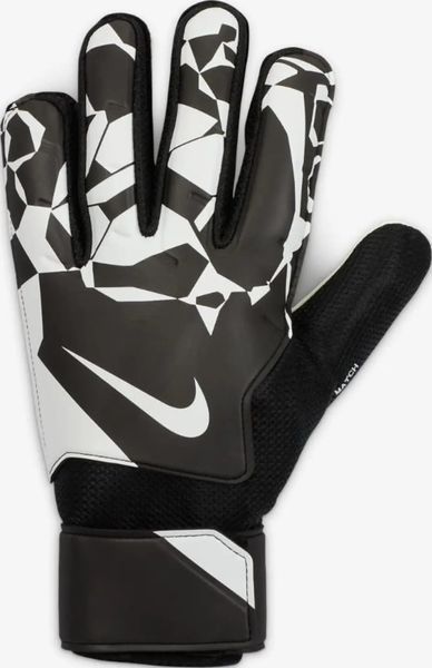 Воротарські рукавиці Nike NK GK MATCH - HO24 білий, чорний Уні 10 (26,7 см) HQ0257-010 фото
