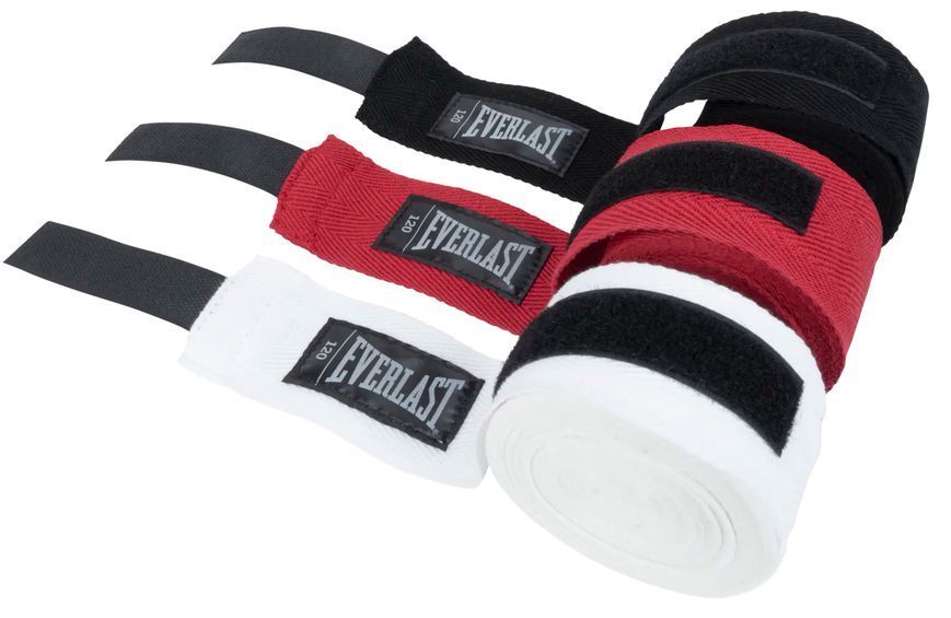 Бинти Everlast CORE HANDWRAPS 3 PACK чорний, білий, червоний Уні 120 (304,8 см) P00003251 фото