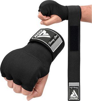 Бинти RDX HOSIERY INNER STRAP IS2 чорний Уні L HYP-IS2B фото