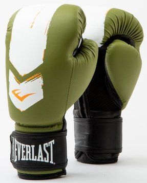 Боксерські рукавиці Everlast PROSPECT 2 BOXING GLOVE зелений, білий Уні 6 унцій P00002975 фото