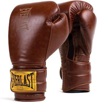 Боксерські рукавиці Everlast 1910 CLASSIC TRAINING GLOVE коричневий Уні 14 унцій P00002502 фото