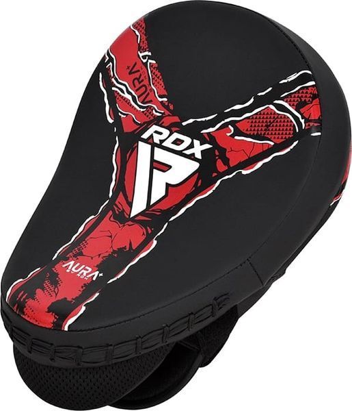 Лапи RDX FOCUS PAD NEW AURA F17 чорний, червоний Уні One Size FPR-F17BR фото