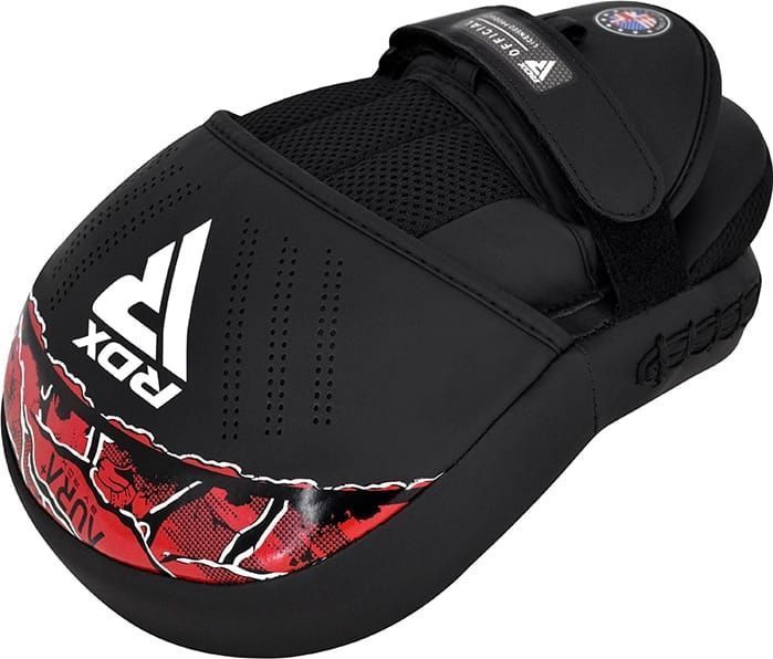 Лапи RDX FOCUS PAD NEW AURA F17 чорний, червоний Уні One Size FPR-F17BR фото