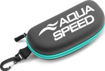 Чохол для окулярів Aqua Speed Goggle Case 62948 чорний, бірюзовий Уні One Size 737-02 фото