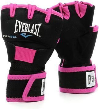 Бинти-рукавички Everlast EVERGEL HAND WRAPS чорний, рожевий Жін S/M P00000736 фото
