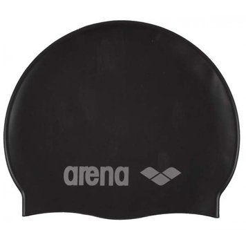 Шапка для плавання Arena CLASSIC SILICONE JR чорний Діт OSFM 8-00466717950 фото