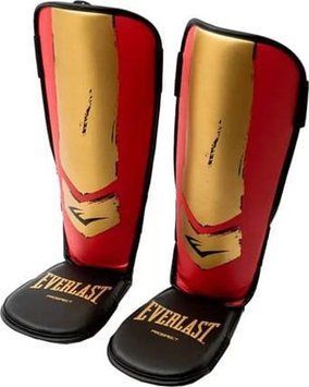 Захист ніг Everlast PROESPECT YOUTH SHIN GUARDS червоний, золотий Діт S/M P00002991 фото
